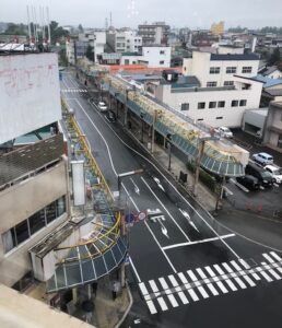 花巻市の街の様子