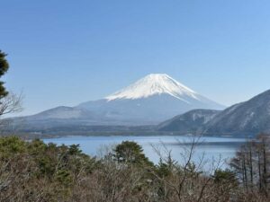 本栖湖の眺望