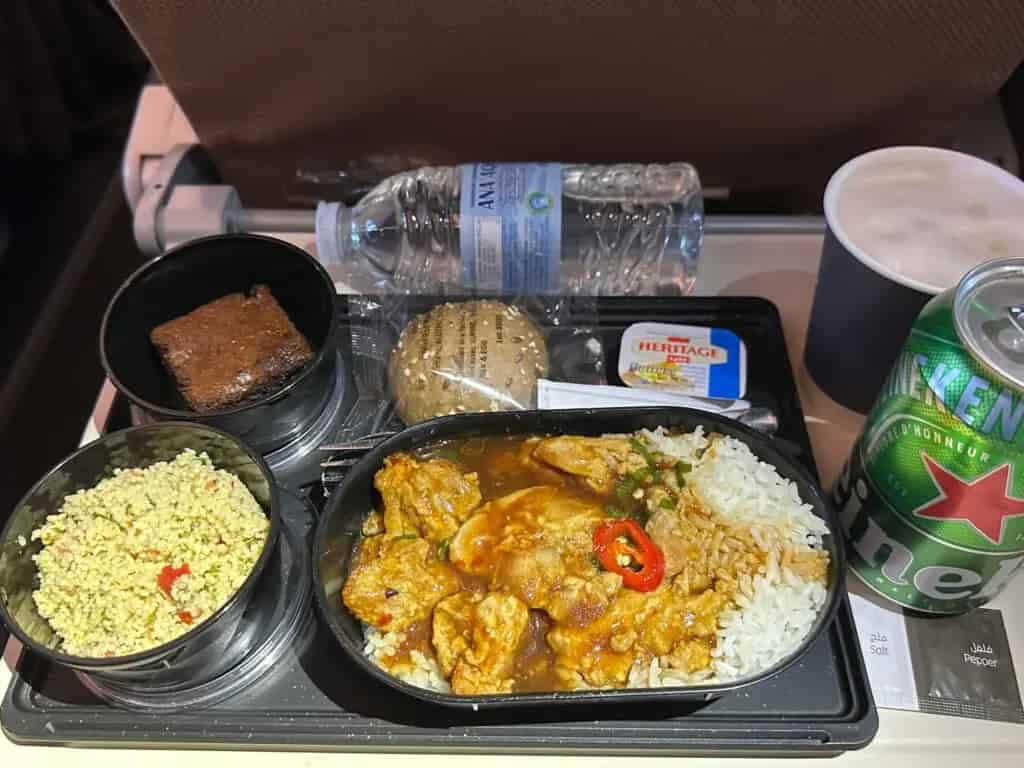 機内食5回目