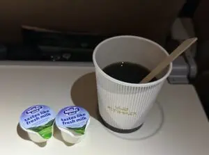食後のコーヒー