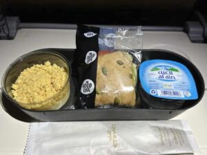 3回目の機内食