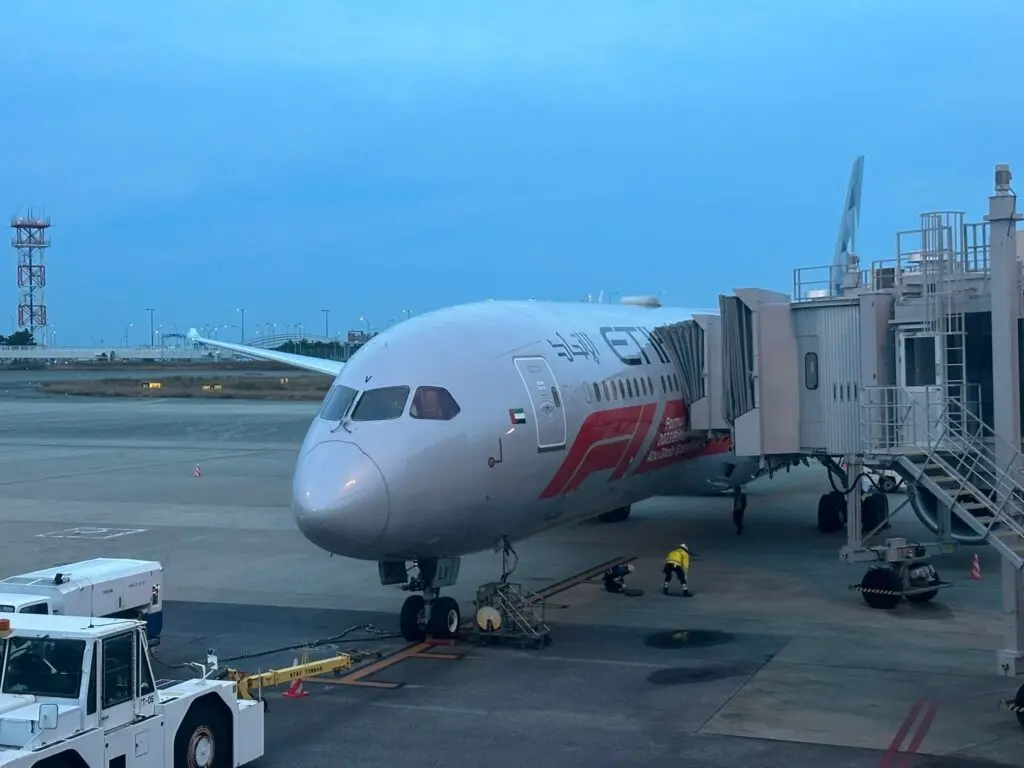 B787の機材