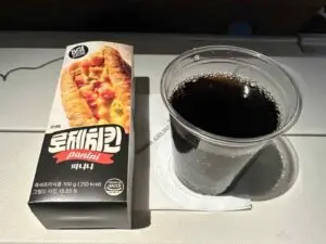 アシアナ機内食4回目のホットサンド