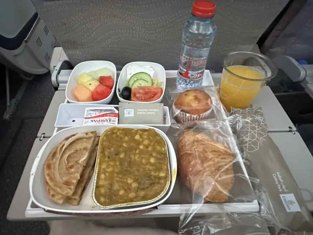 エミレーツ機内食3回目