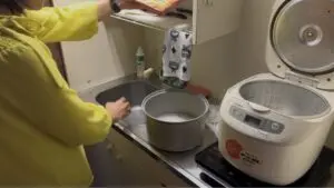 ロッジで自炊