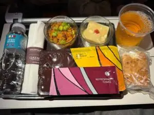 カタール機内食2回目