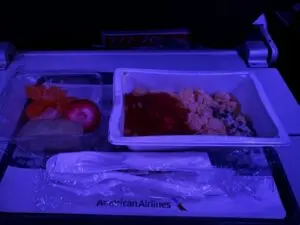 アメリカン機内食3回目