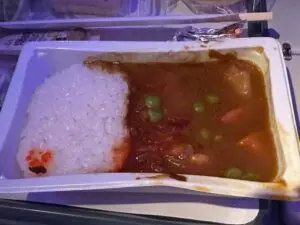 妻が選んだチキンカレー