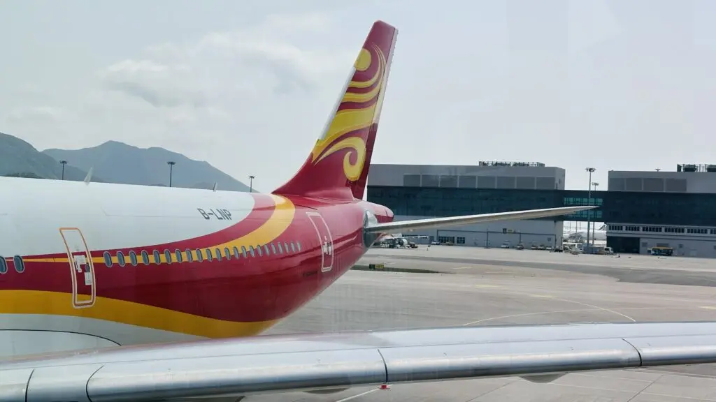 香港航空機尾翼